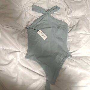 Contour cris cross body suit